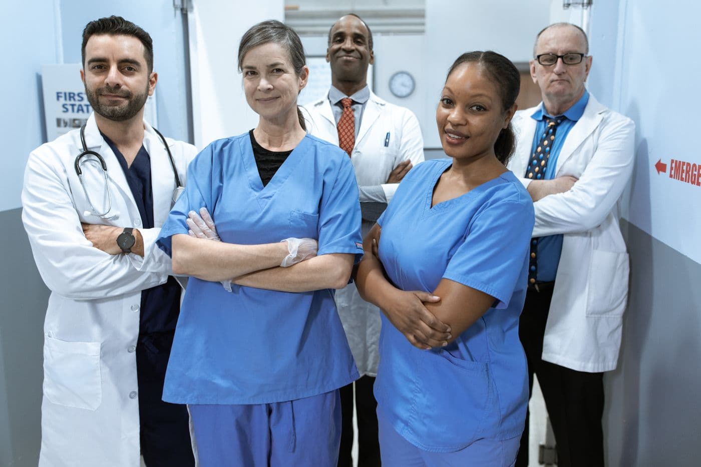 Nurse with a warm smile — care and clinical readiness